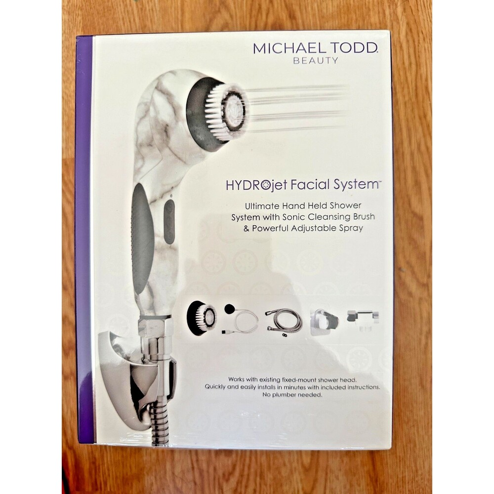 Michael Todd HydroJet Facial System – Deep Cleansing Skincare Tool w/ Hydro Tech